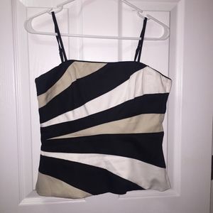 WHBM Corset-Style Strapless Top